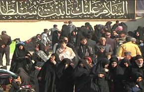 توافد الحشود المليونية لاحياء زيارة الاربعين في كربلاء المقدسة