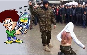 صوت/داعش يجلد مراهقا حتى الاغماء بسبب نغمة موبايل!
