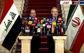 الجبوري ولاريجاني يؤكدان ضرورة التنسيق المشترك لدحر الارهاب
