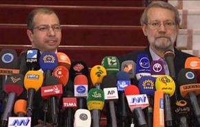 لاريجاني: ايران تدعم ارادة الشعوب في مكافحة الارهاب