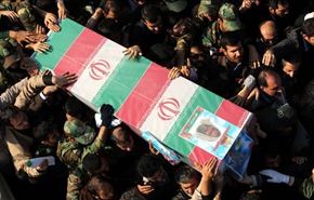 تشييع جثمان الشهيد العميد حميد تقوي