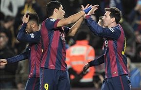برشلونة يتلاعب بفياريال ويضع قدما في نهائي الكأس