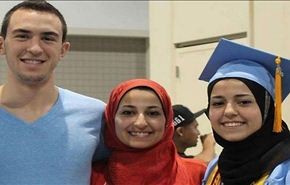 وقفة احتجاجية اثر مقتل اسرة مسلمة في اميركا