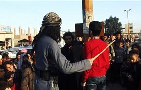 داعش يجلد سورياً لان زوجته لم ترتد النقاب