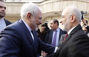 ظريف: استقرارالعراق وتقدمه هو بمثابة استقرار وتقدم ايران
