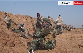 فيديو/ الحشد والبيشمركة يتقدمان نحو قرية البشير عبر حقول الالغام