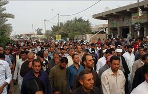 بالصور؛ تظاهرات وسـط العراق تضامنا مع الحشد الشعبي واليمن