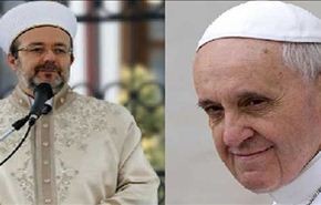 مفتي تركيا ردا على البابا: 