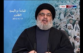 السيد نصرالله: نرفض ونندد بالعدوان السعودي ونؤيد الشعب اليمني
