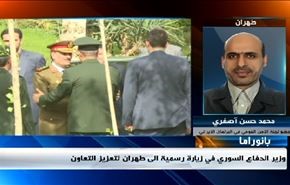 وزير الدفاع السوري في طهران، ومخاوف صهيونية من انتفاضة تحت الرماد
