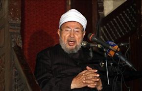 القرضاوي يبارك عمليات المسلحين بسوريا