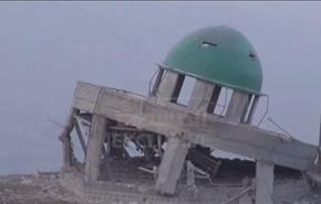 غليان شعبي بعد الاعتداء السعودي على ضريح السيد الحوثي+فيديو
