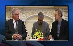 لاریجاني: نص الاتفاق النهائي يتم صياغته في اطار المفاوضات
