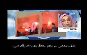 ویدئو؛ دانش آموزان الجزایری دسته گل به آب دادند!!
