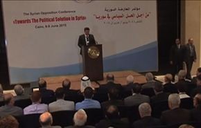 مؤتمر للمعارضة السورية في القاهرة
