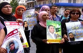 تظاهرة برام الله تضامنا مع أسرى مضربين بينهم الشيخ عدنان