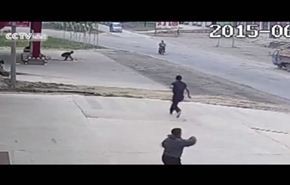 شاهد ماذا حاول ان يقوم به هذا الرجل بمحطة بنزين؟