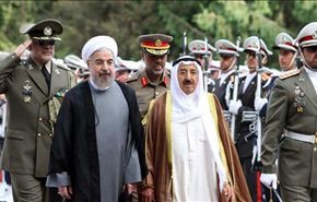 ماذا قال روحاني في برقيته لامير الكويت الأحمد الصباح؟