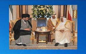 أمير الكويت يستقبل مقتدى الصدر