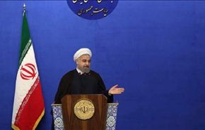 الرئيس روحاني: افتخر بالابناء الشجعان الذین یدافعون عن حقوق الشعب