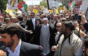 الشيخ رفسنجاني: الشعب الفلسطیني من اکثر شعوب العالم مظلومیة