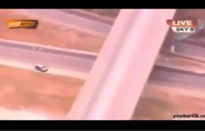 بالفيديو.. مطاردة بوليسية مضحكة على 