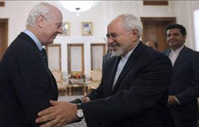 طهران تبلغ دي ميستورا ان الحل الوحيد للازمة السورية سلمي+فيديو