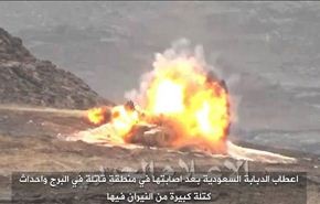 فرار هستيري للسعوديين من مواقع دمرها جيش اليمن واللجان