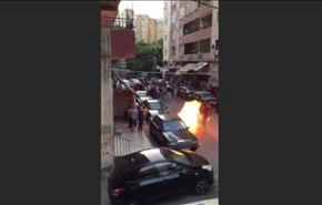 شاهد شاب تحول إلى كتلة نار وهو يرقص لعروسين