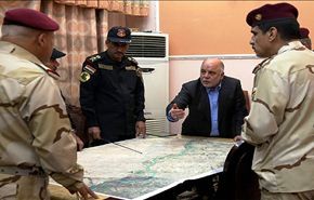 العبادي يزور بيجي بعد اعلان تحرير بلدات محيطة بها