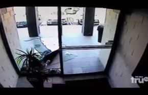 شاهد لص يظن انه نجى بجريمته لكنه...؟!
