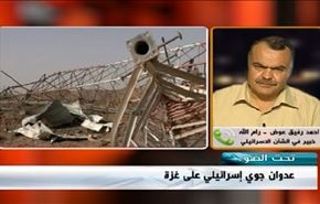 عدوان جوي اسرائيلي على غزة