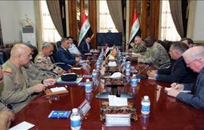 العبيدي واوستن يبحثان الاستعدادات لتطهير مركز الرمادي