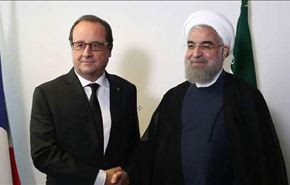 روحاني یؤکد على ضرورة تنمیة التعاون الشامل مع فرنسا