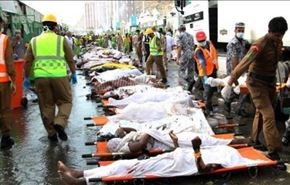 التعرف على هويات 82 من الضحايا الايرانيين في فاجعة منى