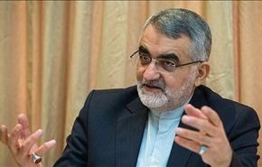 بروجردي یدعو للعمل علی اعادة الاستقرار الی المنطقة