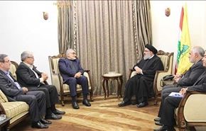 بحضور سفير ايران.. بروجردي يلتقي السيد نصر الله
