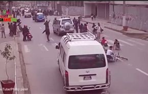 شاهد ماذا فعل سكان دلهي لحظة ضرب زلزال المدينة؟