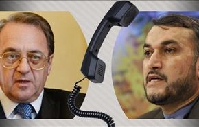 تاکید ايراني روسي على ايجاد حلول لازمتي الیمن وسوریا