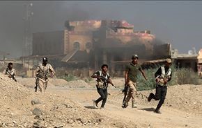 قوات الجيش والحشد تحرر منطقة البومرعي في الانبار