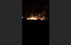 شاهد احتراق مخيم لاجئي سوريا بشمال فرنسا