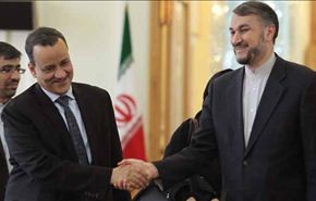 ولد الشيخ يشيد بدور ايران الداعم للحل السلمي باليمن +فيديو