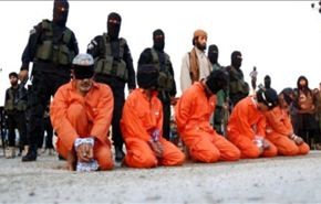 بالصور: داعش تعدم 5 أشخاص في الانبار، والتهمة ..