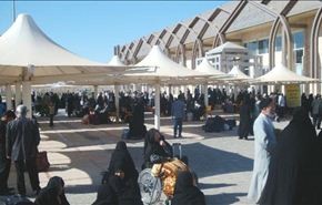 آلاف الزوار يتوافدون يومياً عبر البصرة للمشاركة باحياء ذكرى الاربعين