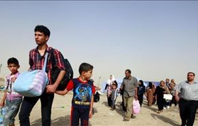 300 عائلة تهرب من الحويجة والبيشمركة ترفضهم