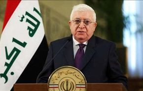 معصوم: العراق لديه احتياطي جيد من الغاز الطبيعي