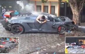 بالفيديو .. نتيجة مفجعة للتفحيط في إندونيسيا!!