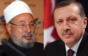 القرضاوي وأردوغان .. 