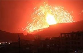 مجددا.. طيران السعودية يقصف صعدة باسلحة محرمة