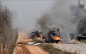 مجموعة الشهيد القنطار تفجر عبوة بدورية اسرائيلية في شبعا